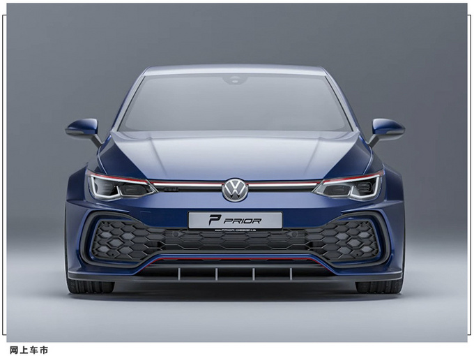 大众全新高尔夫GTI改装版 双出排气/宽体外观套件-图2