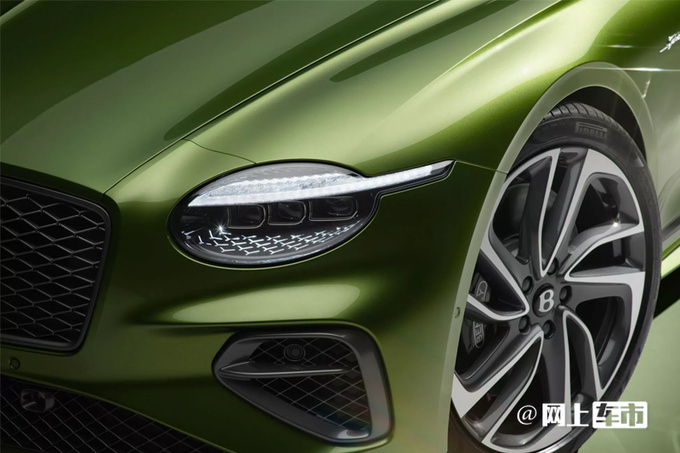宾利新一代欧陆GT首发亮相换搭V8插混引擎/外观翻新-图5