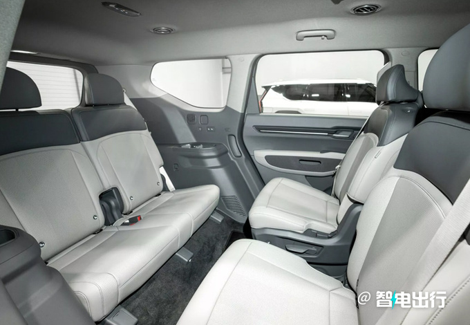 起亚EV9发布内配奔驰同款大连屏/比ES8好看-图8