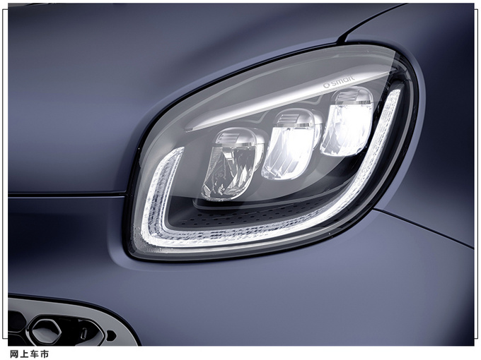 Smart EQ特别版官图发布特殊外观/配巴博斯轮毂-图7