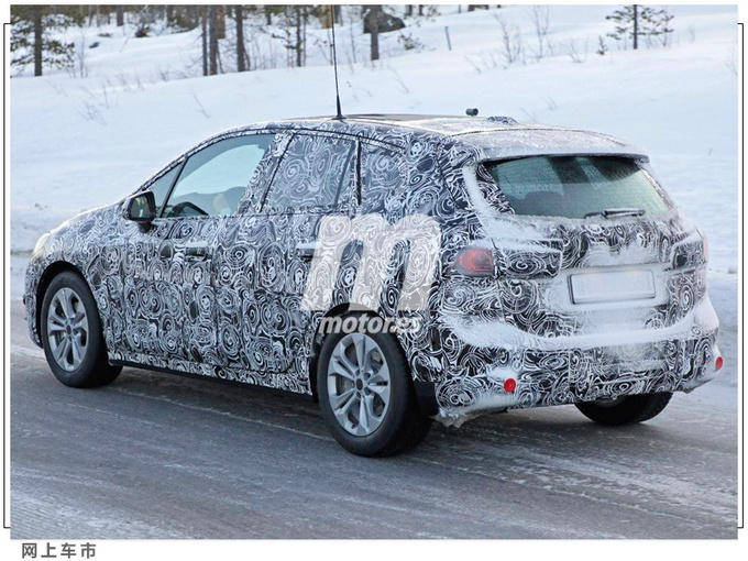 宝马全新2系多功能旅行车曝光首推纯电版车型-图4