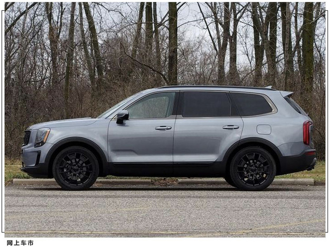 起亚全新中大型SUV实拍 搭3.8L/配悬浮式中控屏-图3