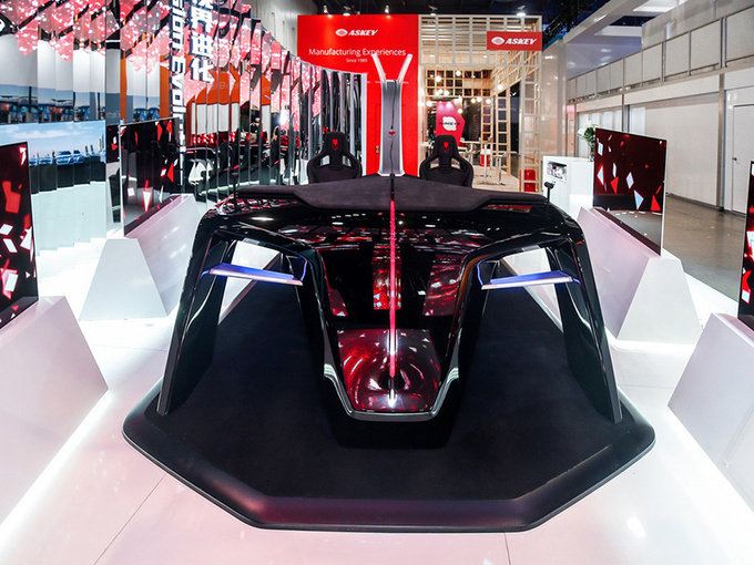 红旗在北美展示黑科技 未来汽车座舱长这样-图1