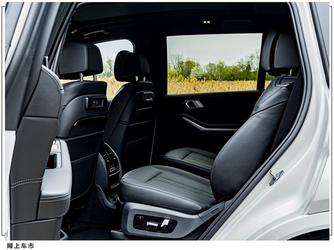 宝马全新旗舰X7 M50i实拍搭4.4T V8/尺寸媲美GLS-图8
