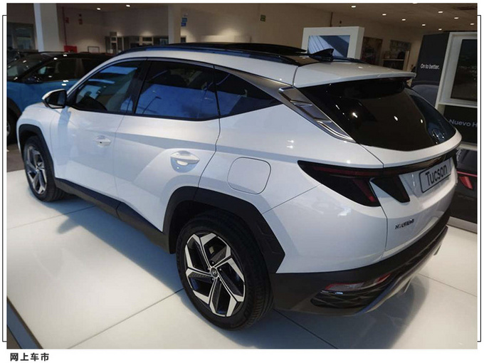 现代全新途胜实拍 搭1.6T混动/伊兰特同款方向盘-图3