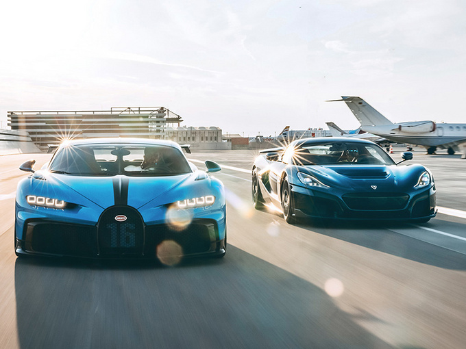 布加迪联合Rimac研发电动超级跑车对标特斯拉-图1