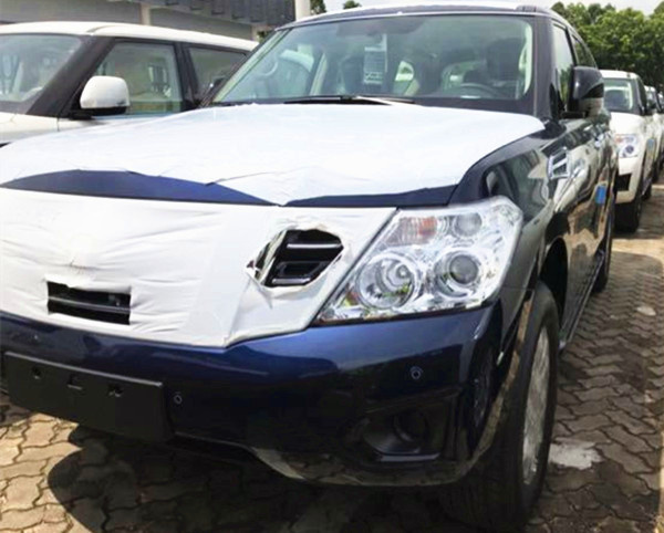 19款全新尼桑途乐Y62 大尺寸轮毂平稳性-图1