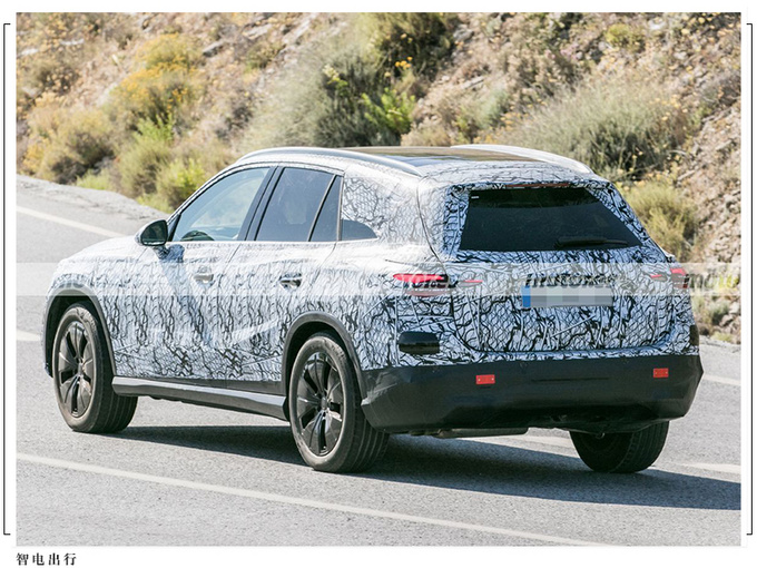 奔驰全新GLC谍照曝光多款动力配置/配插混系统-图4