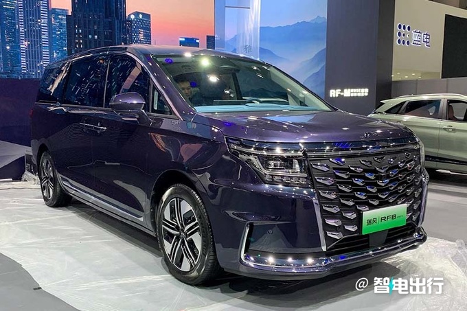 江淮瑞风MPV RF8亮相12月上市 搭华为芯片+座舱-图2