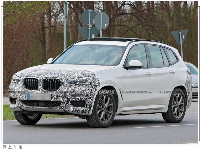 宝马中期改款X3曝光年内亮相/前脸造型更运动-图2