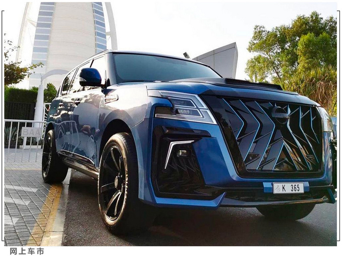 日产新款大号途达实车街拍内饰升级/搭5.6L-图2