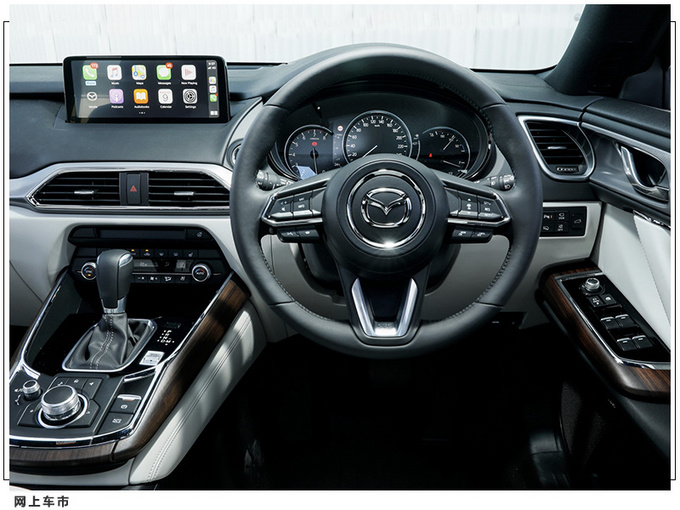 马自达新款CX-9即将上市 搭2.5T/内饰配置升级-图6