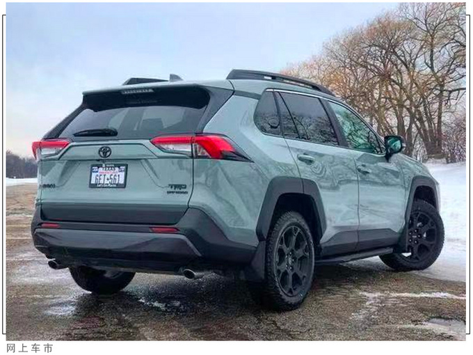 丰田rav4越野版实拍搭25l引擎8at还配trd运动套件