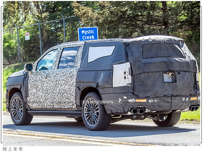 凯迪拉克大号XT6新车型曝光搭6.2T动力大涨-图4