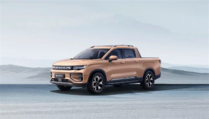 引领未来新能源皮卡市场发展四驱纯电皮卡吉利雷达地平线亮相-图5