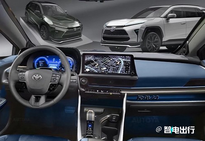 丰田全新一代RAV4曝光取消燃油车型/尺寸加长-图4