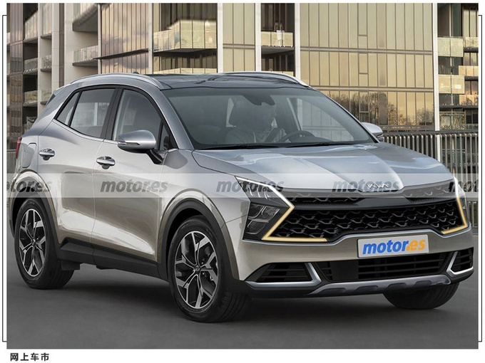 起亚全新狮跑外观曝光 尾灯造型大改/今年年内亮相-图6