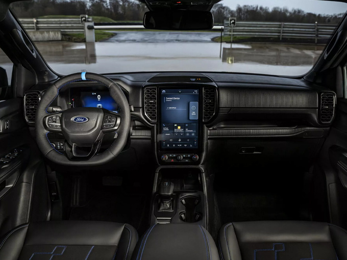 福特全新Ranger曝光搭载柴油3.0T V6发动机造型更帅气-图4