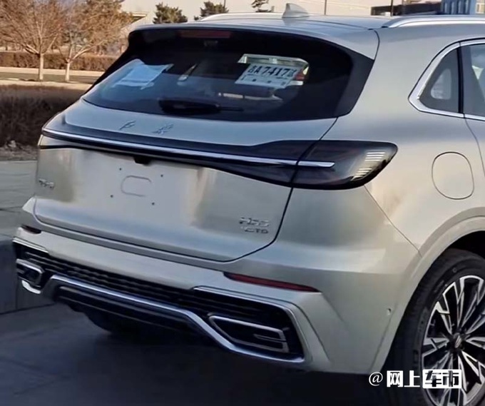 红旗大改款HS5最新实拍配高功率2.0T+8AT变速箱-图7