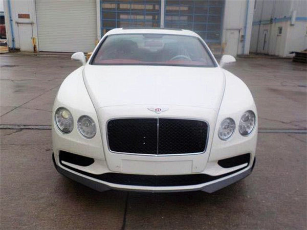 18款宾利飞驰V8S座椅用料 考究配色协调-图1