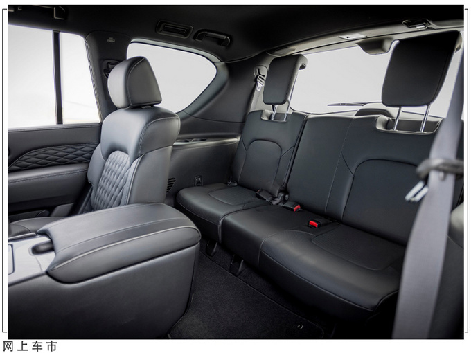 英菲尼迪全新QX80内饰曝光换装12.3英寸悬浮大屏-图13