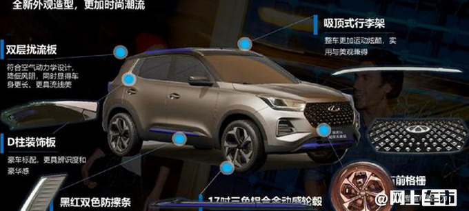 奇瑞新款瑞虎5x到店实拍外观换新 预计7万左右起售-图1