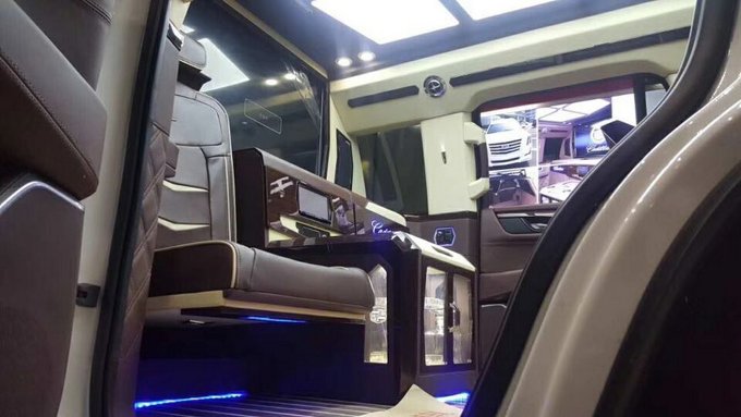 凯迪拉克总统一号 土豪老板座驾突显霸气-图4