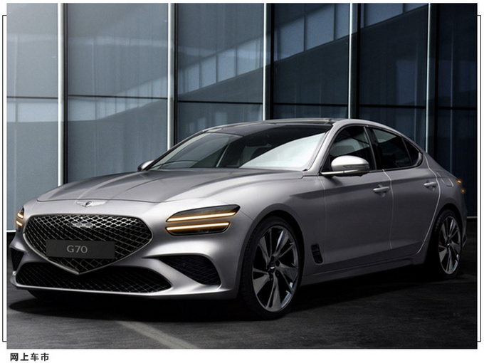捷尼赛思G70新车渲染图 掀背尾门/单边双出排气-图3