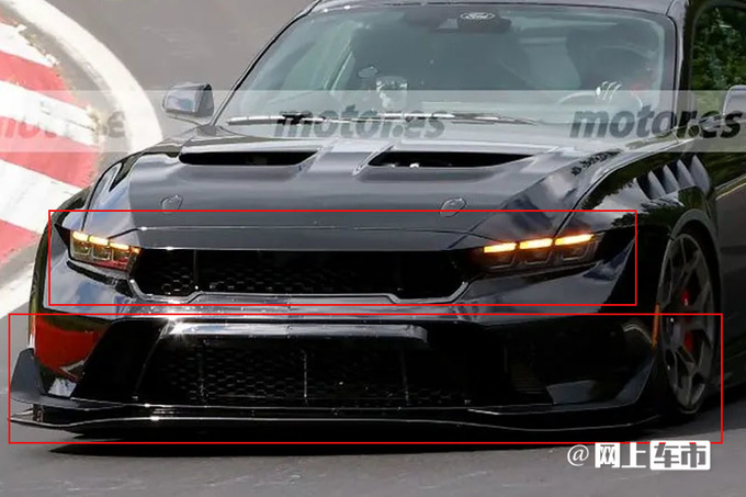 福特全新野马实车曝光搭载5.0 V8引擎/对标保时捷911 GT3 RS-图4