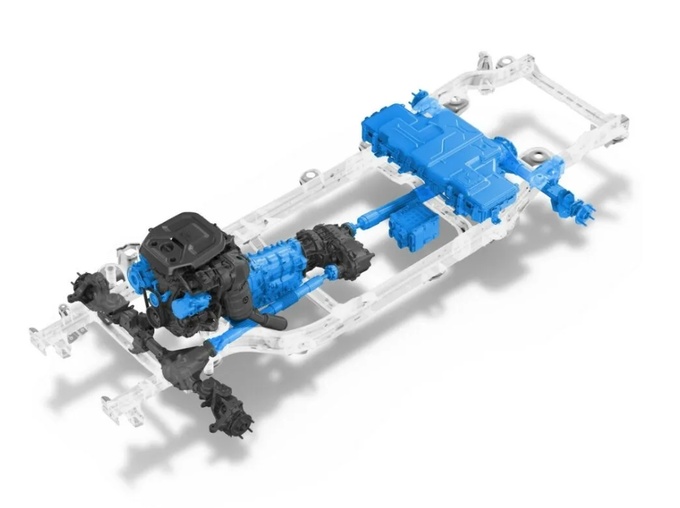 Jeep插电混动版角斗士 4xe曝光官方确认明年上市-图2