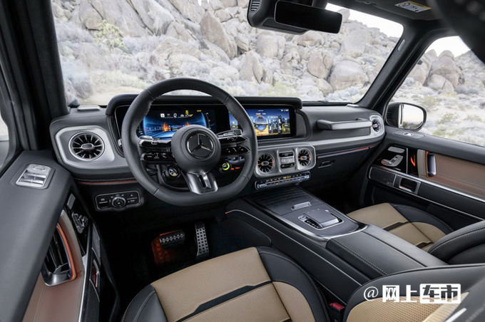 奔驰新G级全球首发升级智能化内饰 G500换6缸3.0T-图16