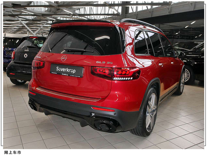 奔驰全新GLB 35 AMG实拍 搭2.0T+四驱/保留7座布局-图3