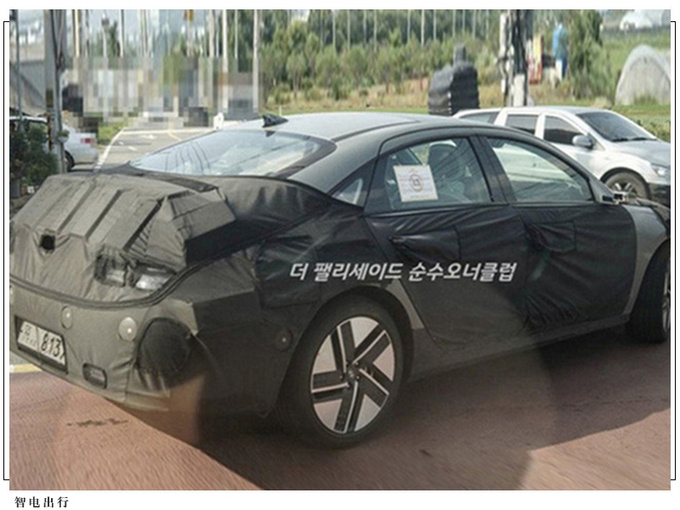 现代IONIQ 6谍照续航或超650公里/预计明年亮相-图3