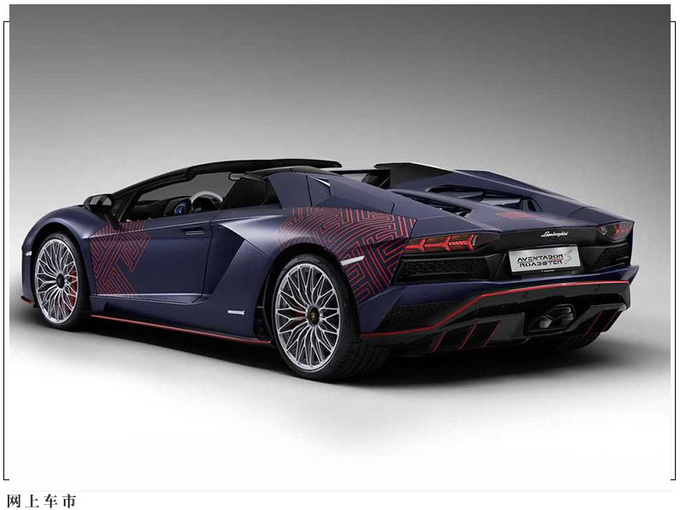 兰博基尼Aventador特别版搭6.5L引擎/专属图案-图4