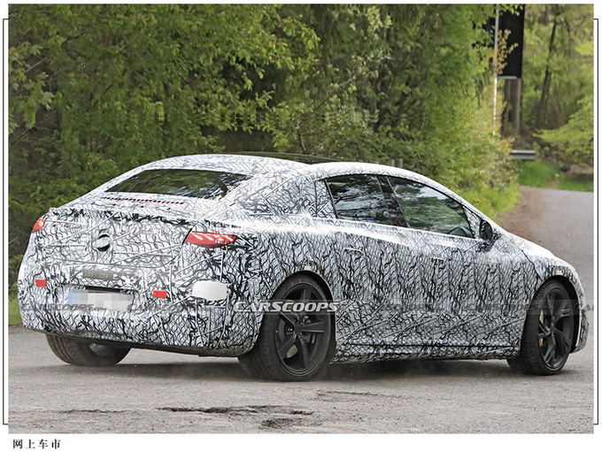 奔驰全新车型谍照曝光轿跑车身风格/9月亮相-图4