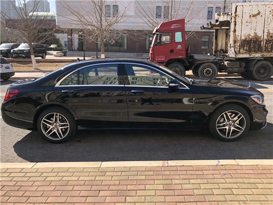 奔驰s450外观图片,奔驰s450图片2020 平行进口车2018款奔驰s450 9速手自一体变速箱价格优惠