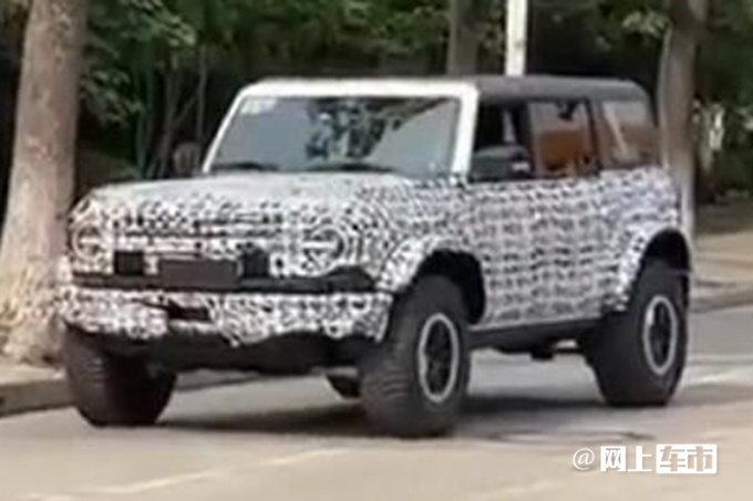 福特国产Bronco版街拍定名烈马 PK坦克300-图2