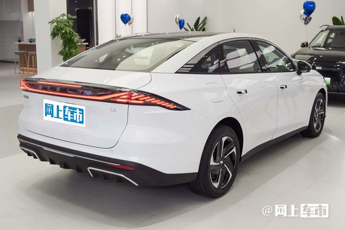 吉利银河新L6实拍增运动外观 或三季度上市-图2