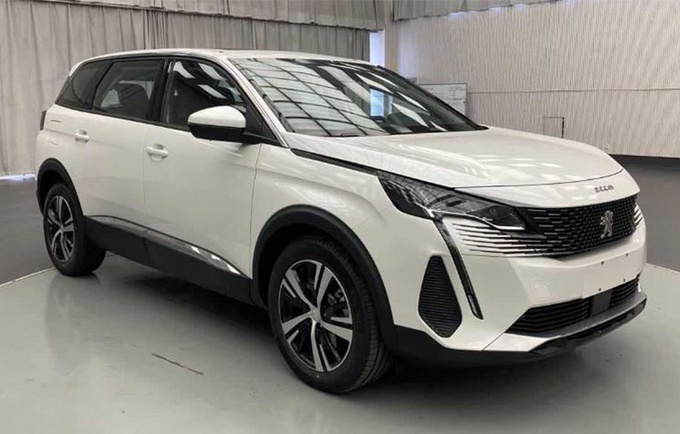 标致新5008国产实拍曝光泪眼设计-前脸更精致-图1