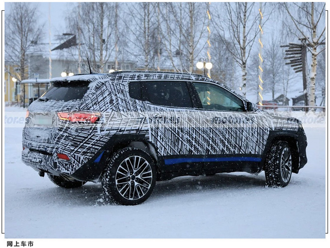 Jeep中改指南者谍照曝光 搭1.3T/悬浮式中控大屏-图5