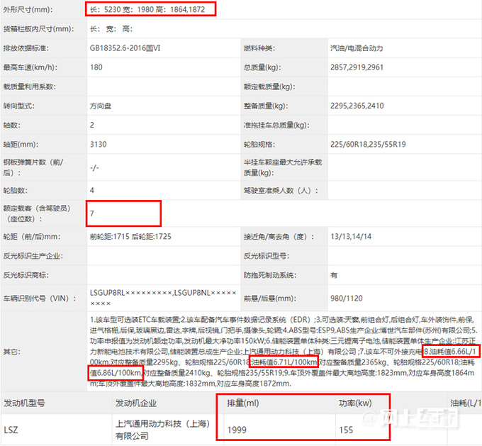 别克世纪混动实拍换新2.0T发动机 油耗大幅降低-图12