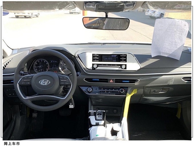 现代全新索纳塔实拍轿跑造型/还配按键式换挡-图4