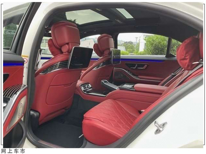 奔驰全新S级实拍配智能激光大灯/后排独立座椅-图5