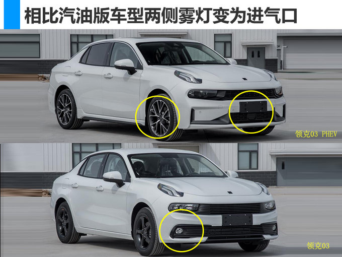 领克03插电混动尺寸加长动力超奥迪a3etron