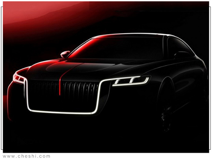 红旗全新H7实拍 新增3.0T引擎 外观酷似劳斯莱斯-图2