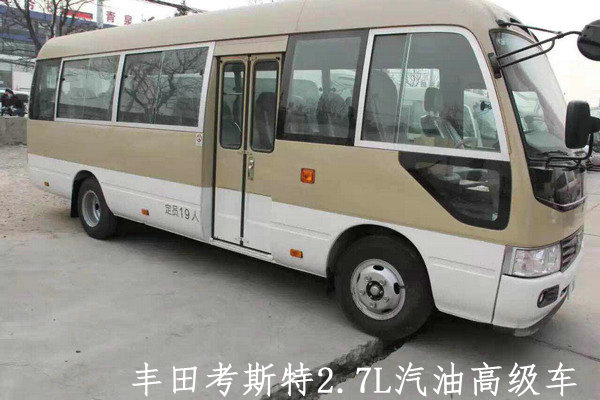 18丰田考斯特15座商务巴士 现车出售改装-图2