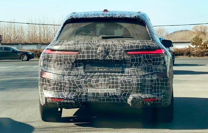 宝马iX国内路试谍照曝光与X5同级 年底正式上市-图4