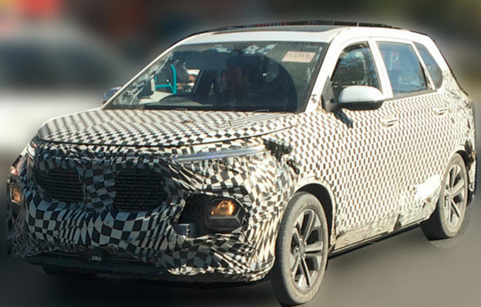 新宝骏全新SUV谍照曝光 外观个性/或命名RK-5-图1