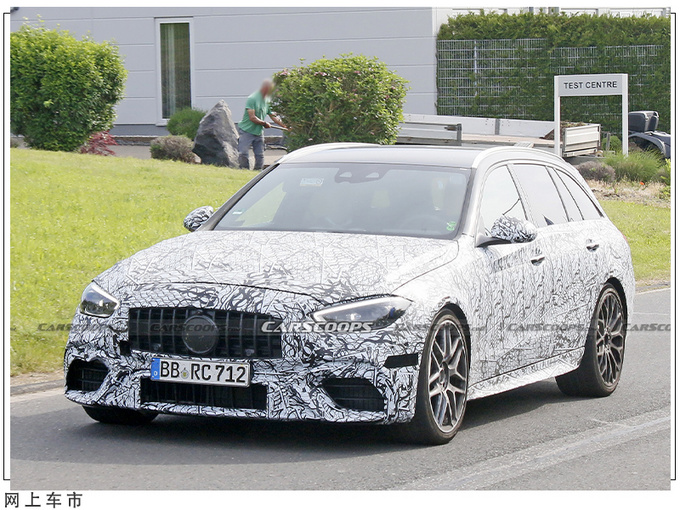 奔驰全新C63旅行版谍照换搭全新动力/性能再升级-图2