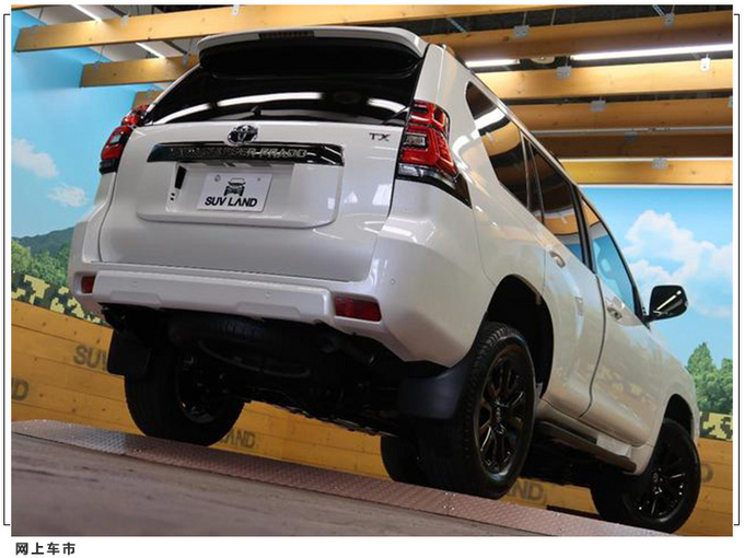 丰田普拉多黑化版实拍熏黑外观套件更吸睛-图5